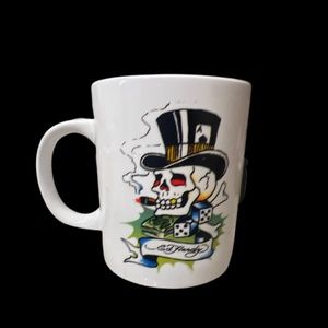 Ed Hardy Ceramic Coffee Mug New York City 12 Oz